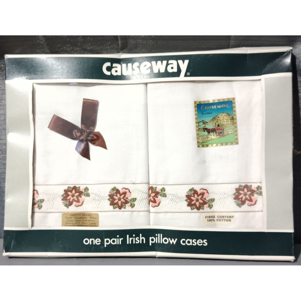 Causeway Irish Pillow Cases #613